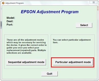 Cara mengatur ulang bantalan EPSON 5