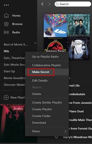 Daftar Rahasia Spotify