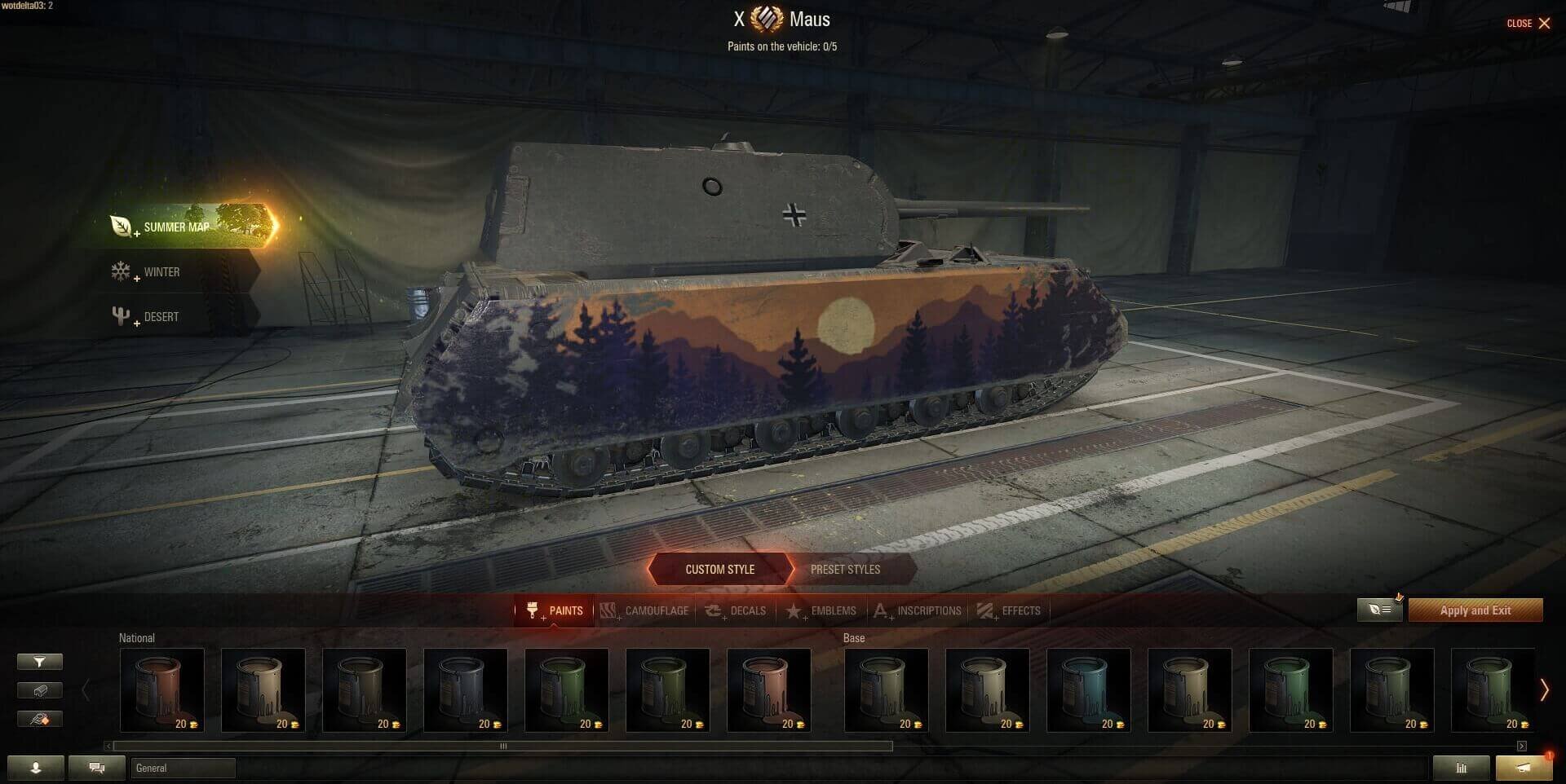 World of Tanks 1.6: Lebih banyak opsi penyesuaian visual