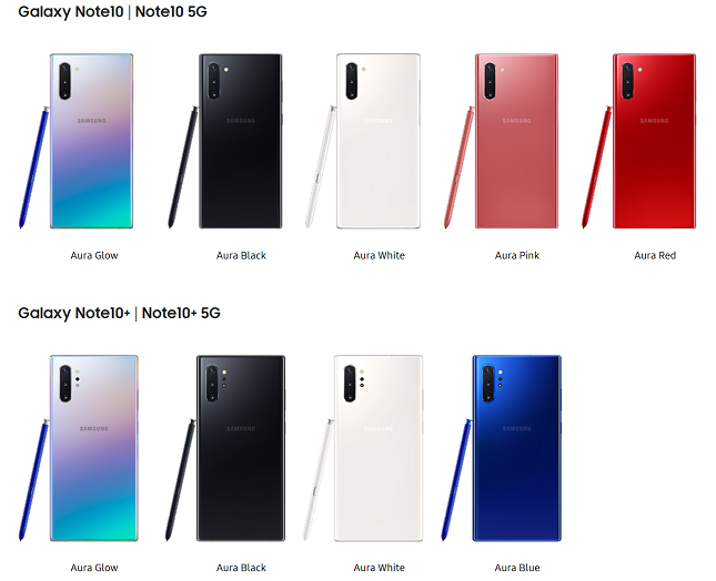 Samsung Galaxy Note10 dan Note10 + kuat, indah, dan sangat mahal 4