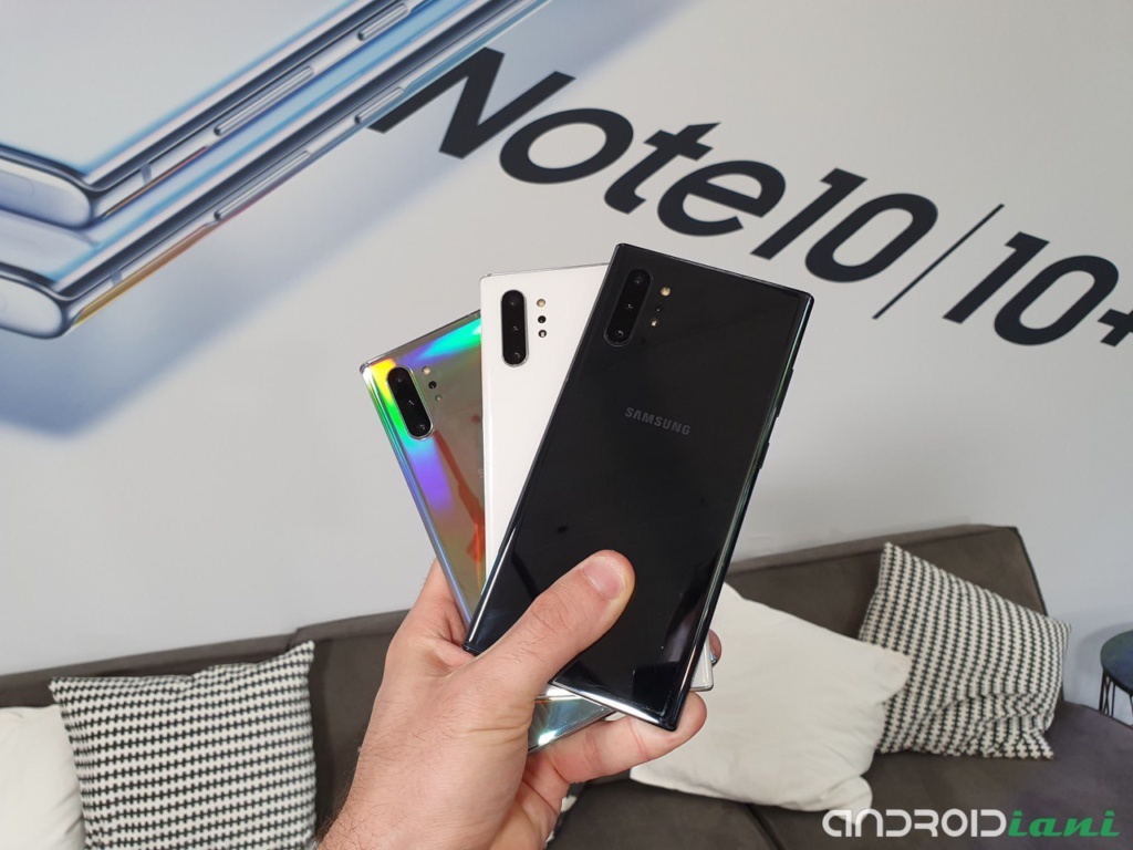Samsung Galaxy Note 10 e Note 10+ petugas: preorder buka mulai € 979 | TANGAN ON 12