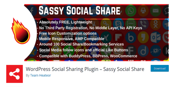 Plugin Berbagi Sosial WordPress