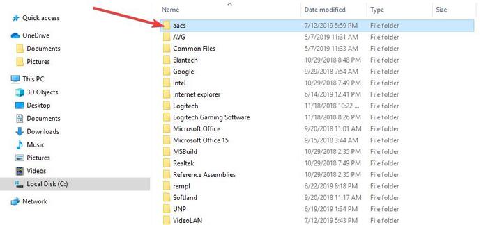 Mainkan Blu Rays Windows 10 Unduh File Explorer Aacs Folder
