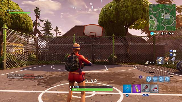 Fortnite Basketball Court Locations: Basketball scores in different Fortnite Challenge 3 hoops