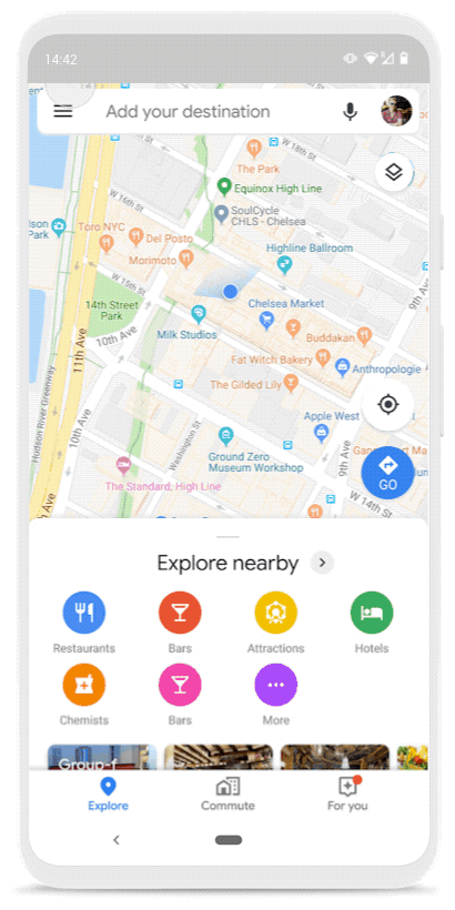 Google Maps menambahkan peningkatan pada perjalanan: reservasi penerbangan atau instruksi dengan augmented reality 3