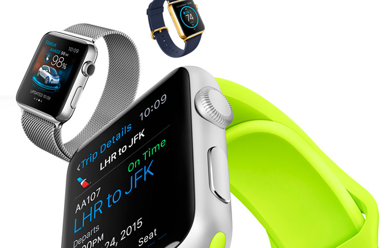Temui aplikasi yang sudah diinstal sebelumnya di Apple Watch 3