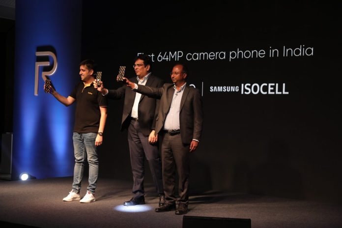 Ponsel kamera quad Realme 64MP Dipamerkan di India 1