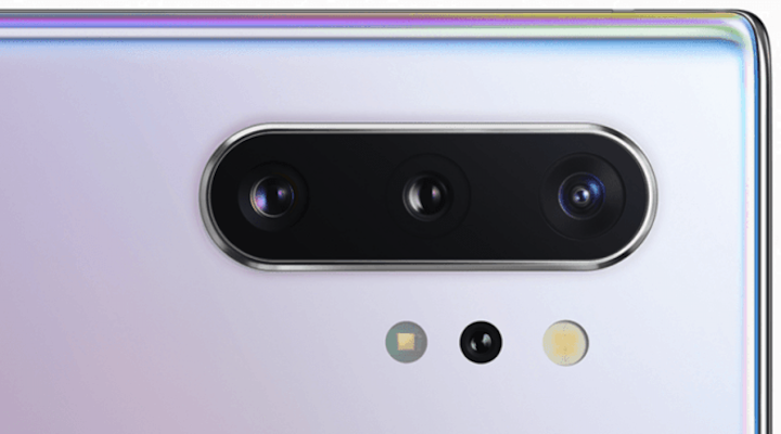 Galaxy Note 10 Ditambah kamera