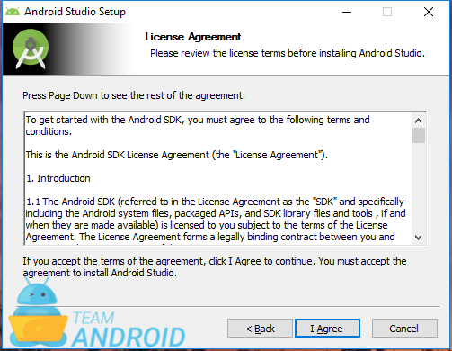 Instalar Android Studio - Asistente de configuración 3