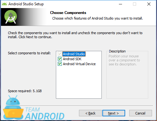 Instalar Android Studio - Asistente de configuración 2