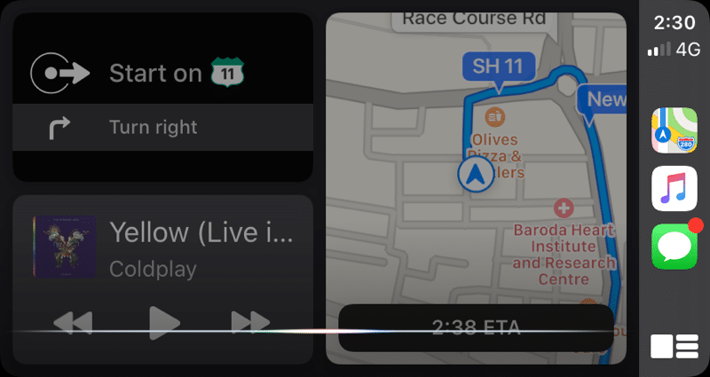 iOS 13: Semua Fitur CarPlay Baru 6
