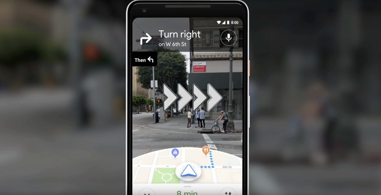Navigasi AR di Google Maps sudah mulai berfungsi di perangkat lain