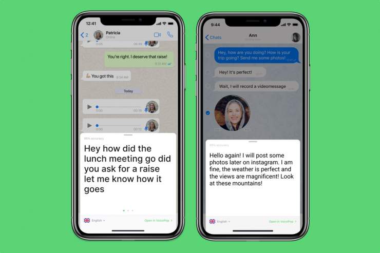 Bagaimana cara mengubah pesan suara WhatsApp ke teks 3