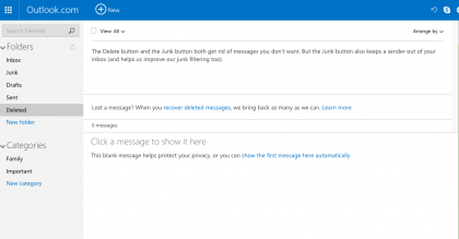 Bagaimana memulihkan email yang dihapus di Outlook 5