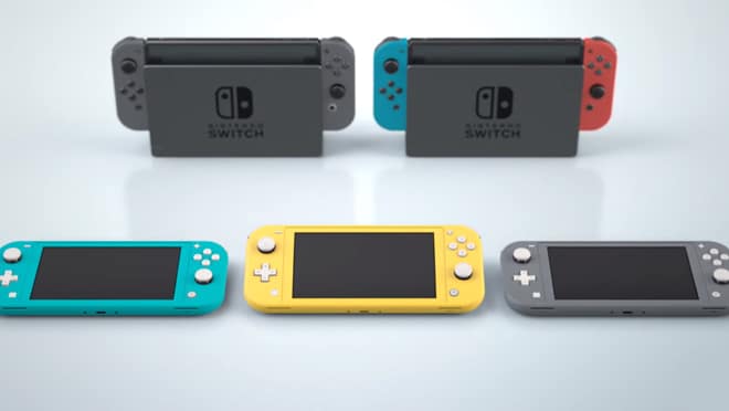 Nintendo Switch Desain Lite
