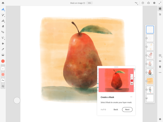 Di dalam Adobe Fresco: Aplikasi menggambar dan menggambar generasi berikutnya dari Adobe 4