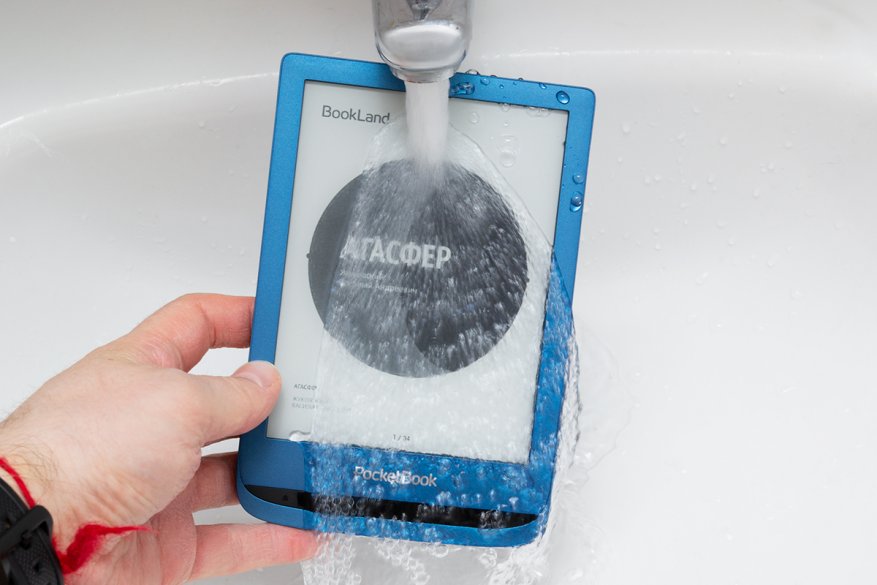 Ulasan PocketBook 632 Aqua: pembaca flagship 6-inci ultra-kompak dengan anti air 4