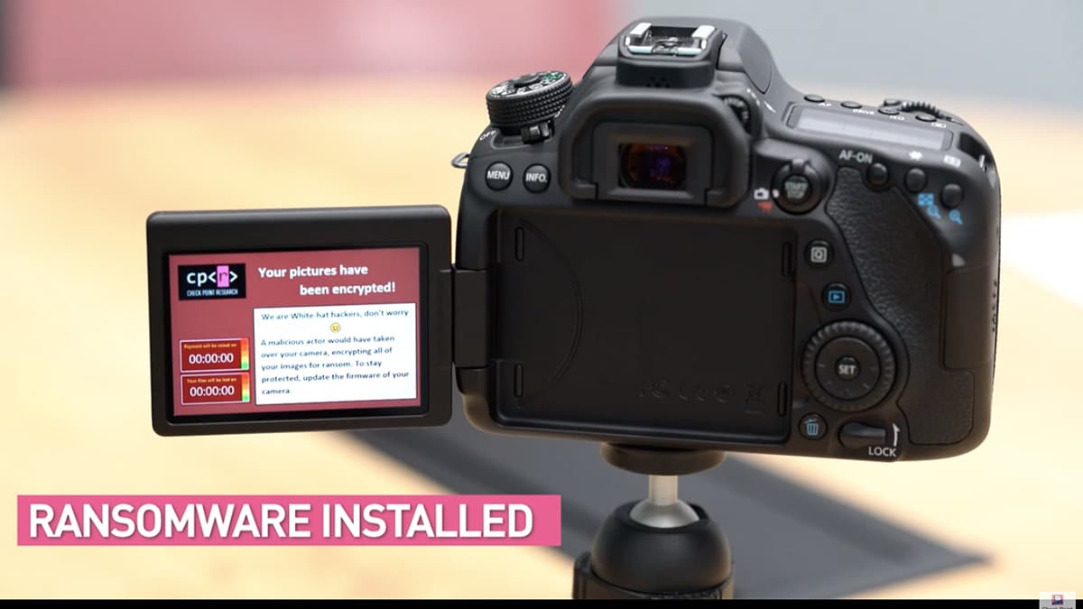 Security Researcher Discovers That DSLR Cameras Are Vulnerable to Ransomware Attacks: Report