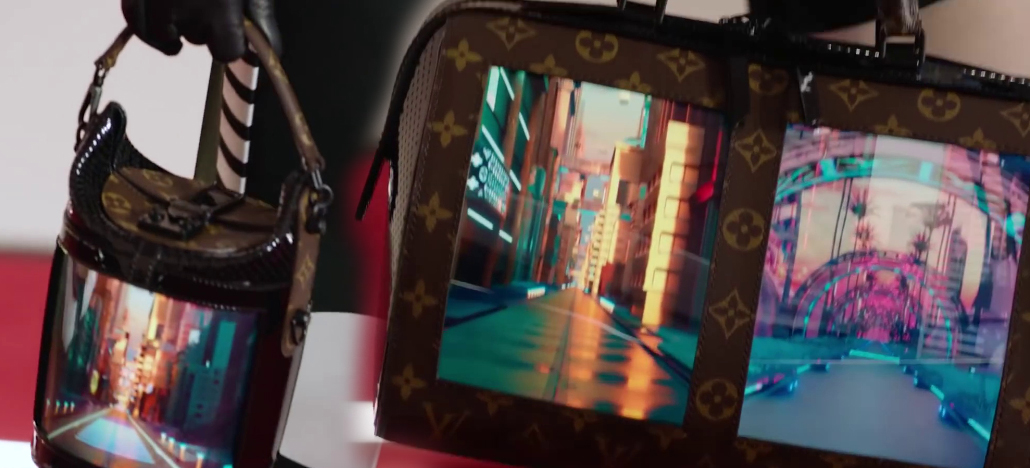 Louis Vuitton meluncurkan lini tas teknologi dengan layar samping yang fleksibel