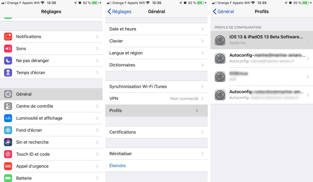 iphone trouver profil beta 1 Komentar untuk lebih dari satu installer dan yang lain iOS 13 untuk iPhone