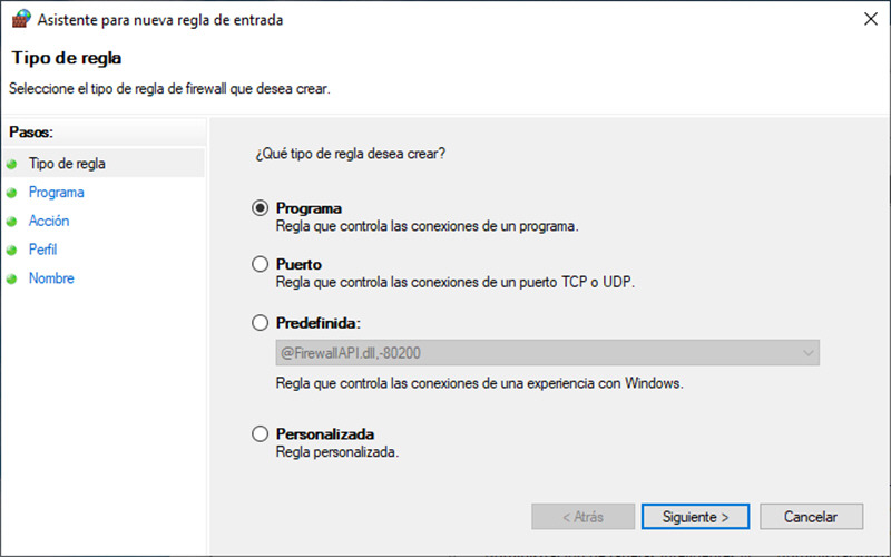 Как заблокировать доступ в интернет к программе в Windows 7 Windows  10 4
