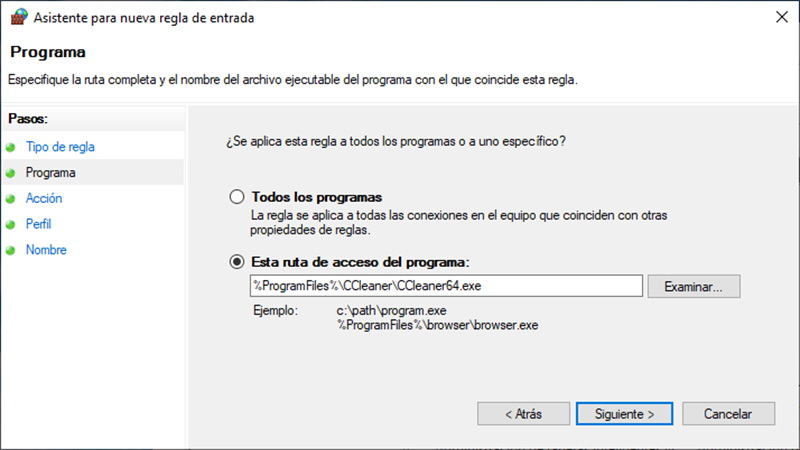 Bir programa İnternet erişimi nasıl engellenir? Windows 7 Windows 10 5