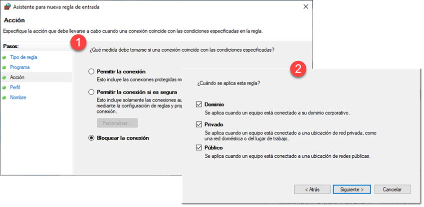 Cách chặn truy cập Internet vào một chương trình trong Windows 7 Windows    10 6