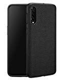 Galaxy A70, UCC Sedikit Bahan Nilon Tahan Air TPU Bumper Ringan Slim Tipis Anti Gores Pelindung Kasus untuk Samsung Galaxy Telepon A70 (A70 Black Case)