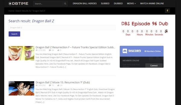 Tempat Terbaik untuk Menonton Dragonball Z Online 4
