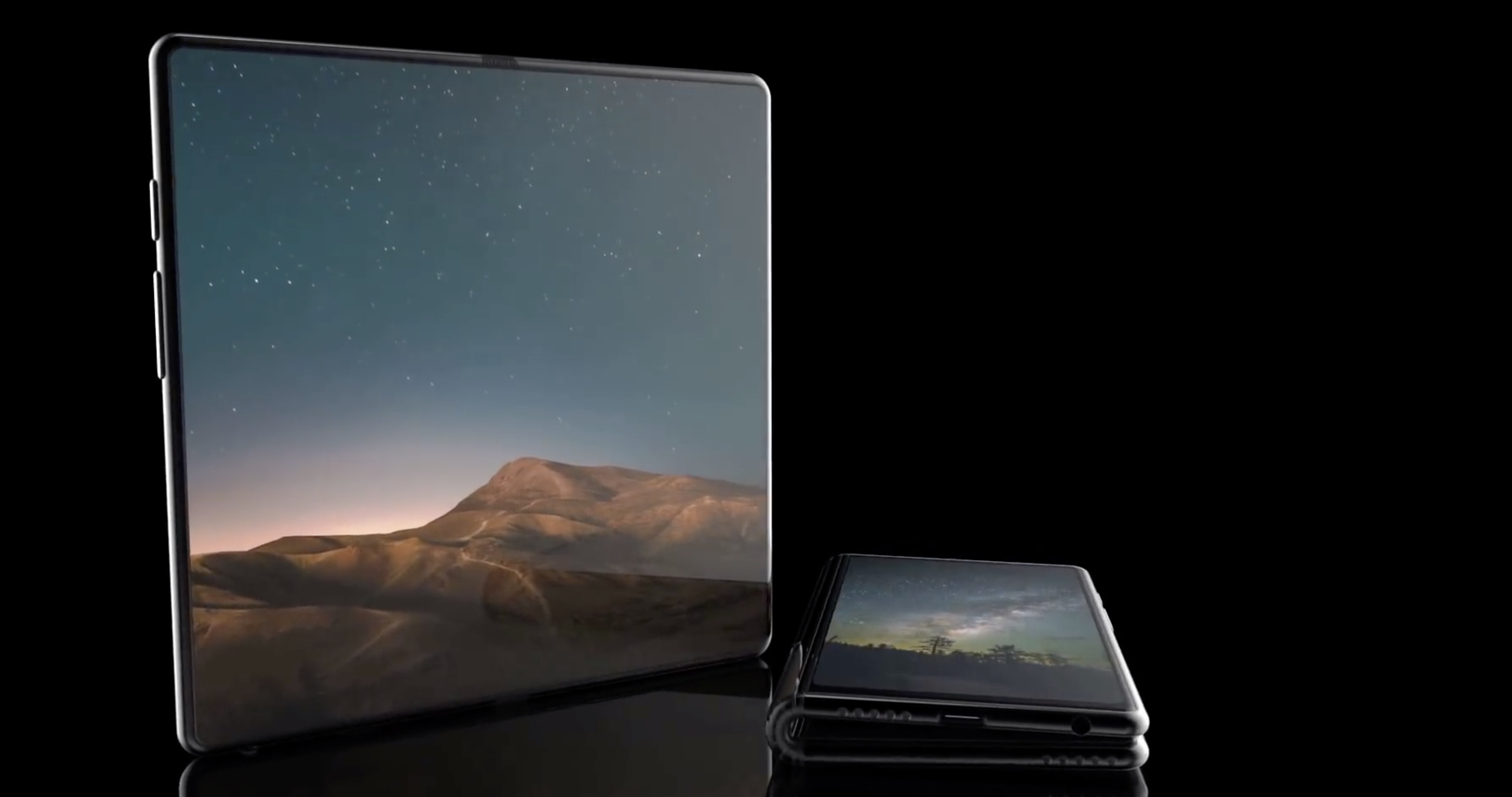 LG Mematenkan Dua Ponsel Cerdas yang Dapat Dilipat Galaxy Fold Dan Mate X