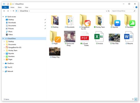 Foto iCloud di PC windows 