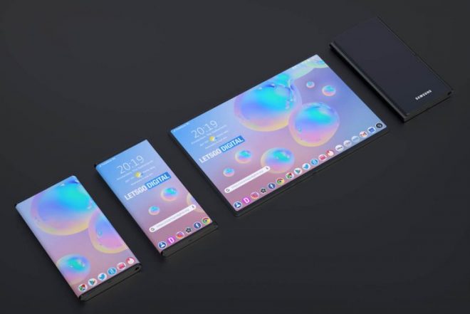 Samsung патенти за нов телефон со палета на Галакси со дизајн со папка 5