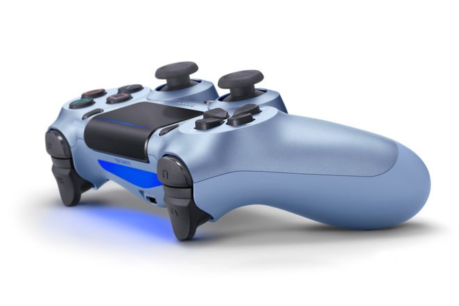 Sony PlayStation DualShock 4 Warna Baru: Emas Mawar, Ungu Listrik, Kamuflase Merah, Titanium Biru 4