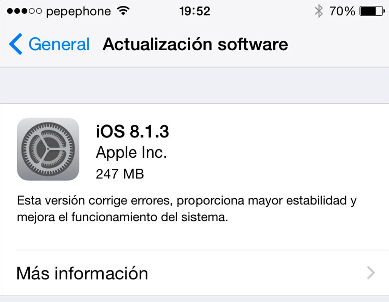 С iOS 8.1.3 Apple  Блокировка джейлбрейка Pangu, TaiG и PP на iPhone и iPad 3
