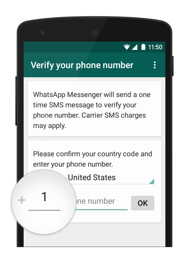 WhatsApp Tanpa Nomor Telepon atau Kartu SIM