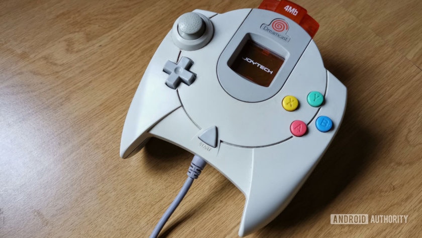Sega Dreamcast-kontroller.