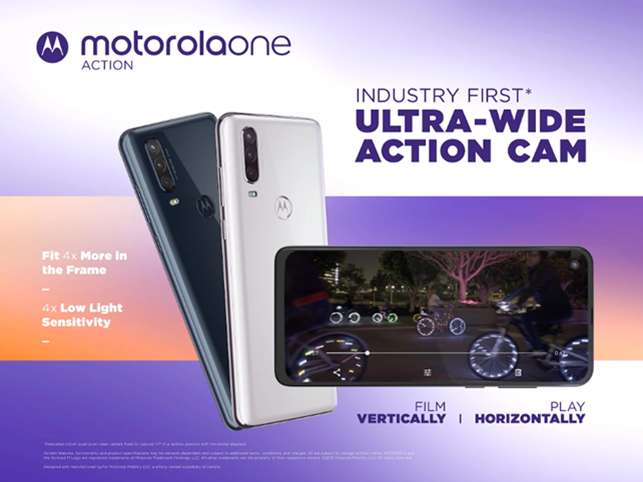 Motorola One Action: kamera aksi ultra-wide-angle pertama