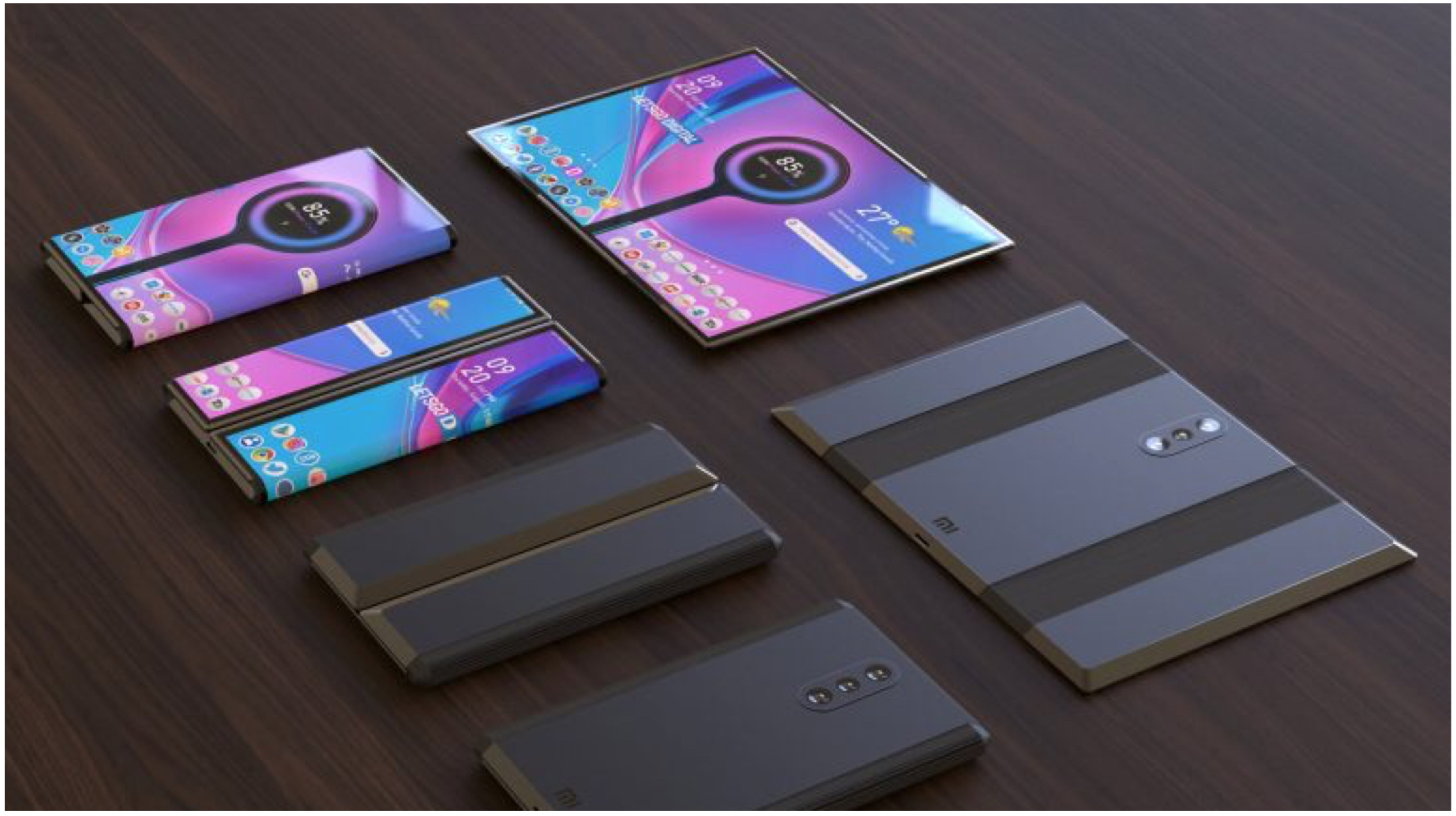 Xiaomi Paten Smartphone Yang Mengubah Menjadi Tablet 1
