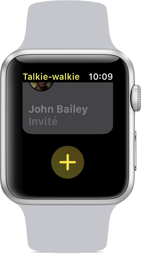 Berikan komentar le Talkie-walkie sur son Apple Watch