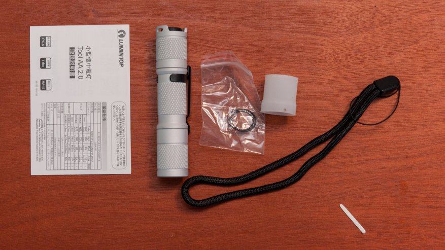 Lumintop Tool AA mini: senter ringkas yang ditenagai oleh baterai AA / 14500 dan kecerahan 650 lumens 5
