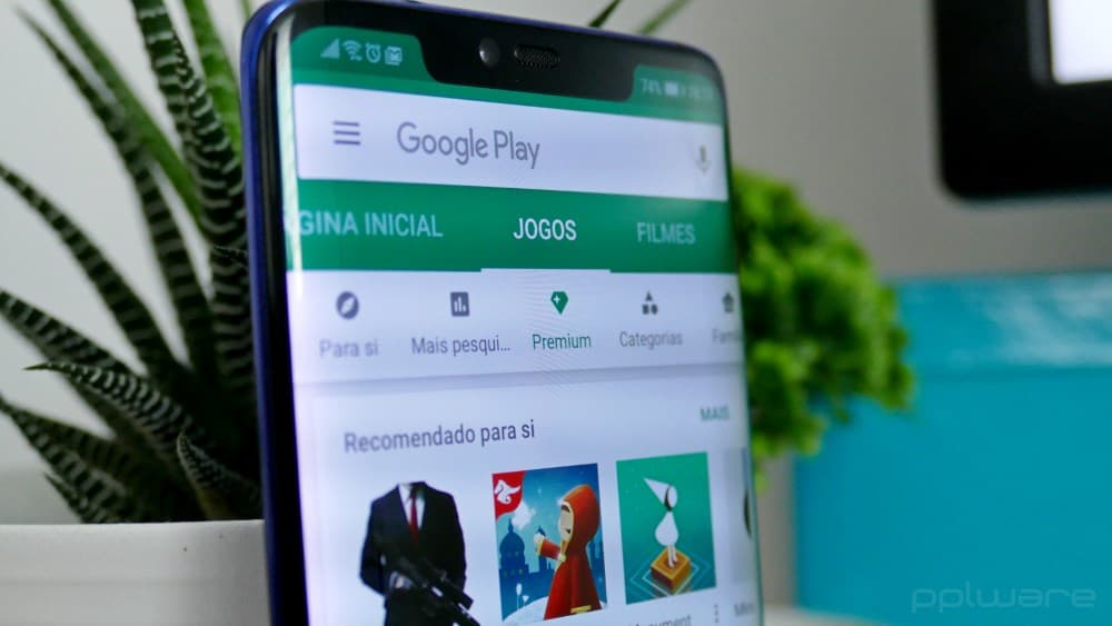 Android publicidade Google Play Store apps