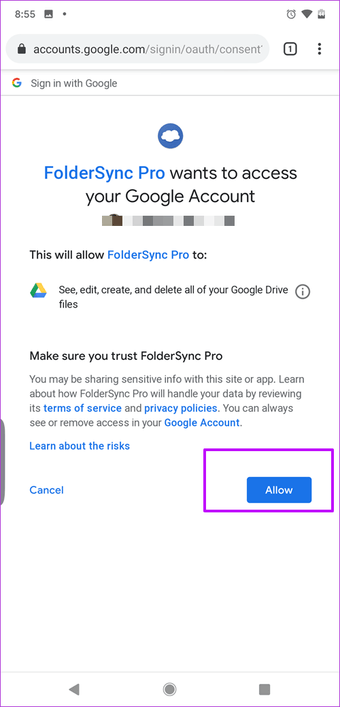 Cara Menyinkronkan File Dan Foto Secara Otomatis ke Google Drive Di Android 22