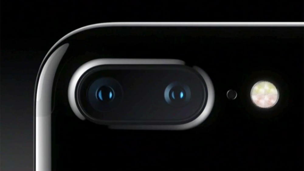 iphone 7 cộng với một máy ảnh