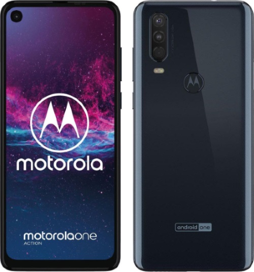 Motorola One Action menawarkan tiga kamera dengan sensor sudut lebar yang berspesialisasi dalam gambar bergerak