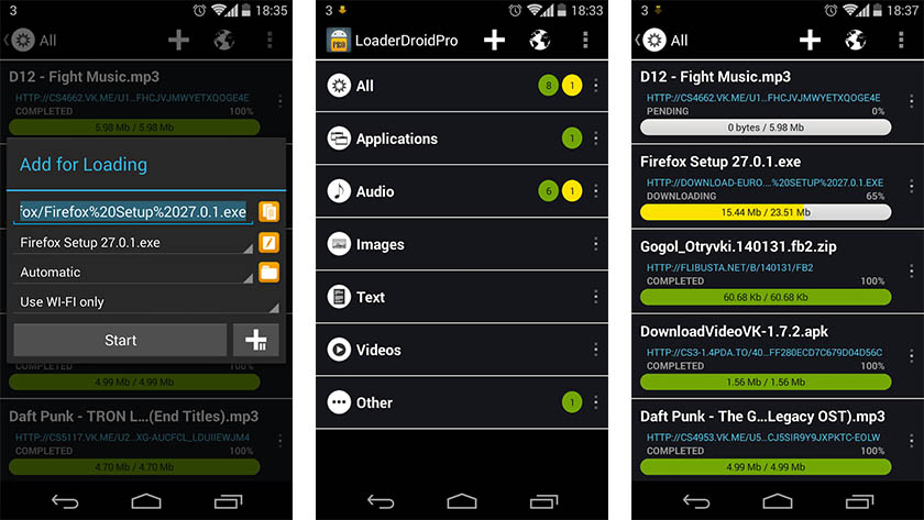 Droid Loader là một trong những trình quản lý tải xuống tốt nhất cho Android "width =" 840 "height =" 473