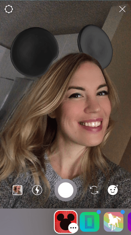 Membuat Instagram Filter Cerita: Disney AR Filer 