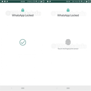 Android için WhatsApp'ı en yeni özelliği ile kilitleyin: parmak izi kilidi