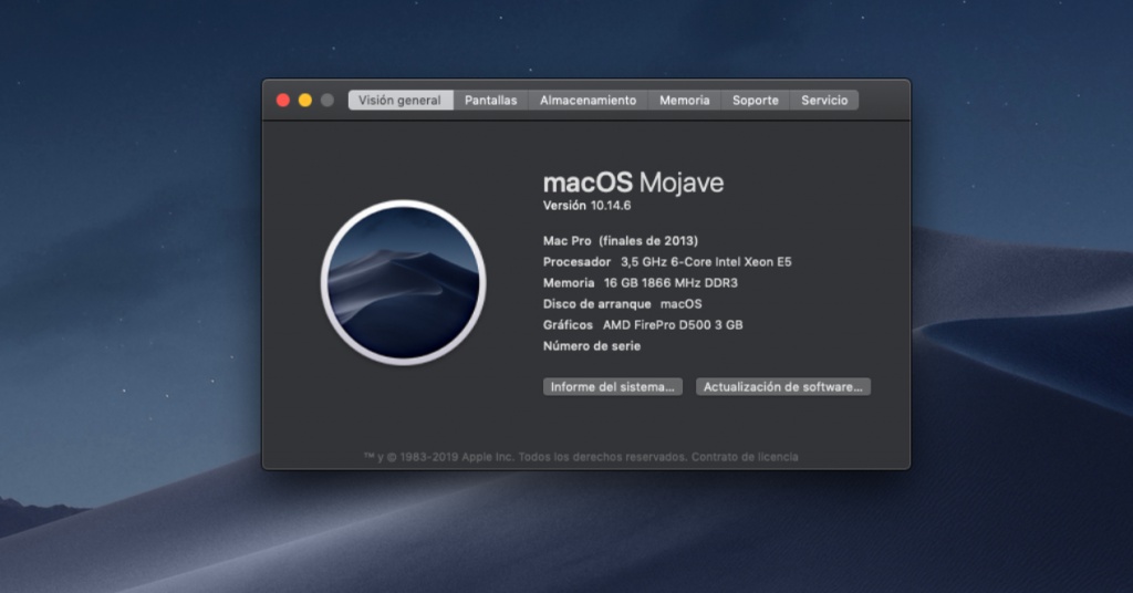 MacOS Mojave приложения являются 64-битными