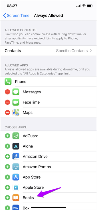 Kecualikan aplikasi layar kiri dari Iphone Ipad 3