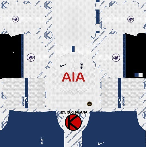 Kit Tottenham Dream League Soccer